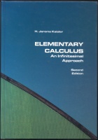 (Elementary Calculus: An Infinitesimal Approach cover missing)